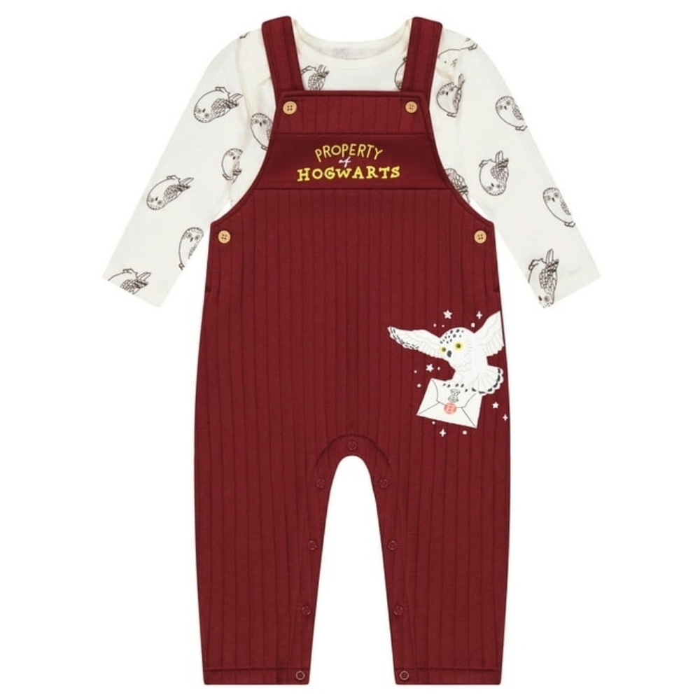 Harry Potter Burgundy Unisex Overalls